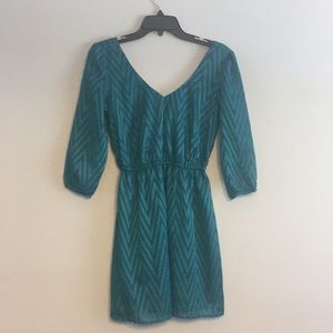 Beautiful Emerald Green Cocktail Dress